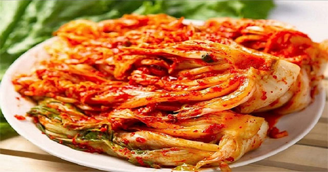 Surprise with the benefits of kimchi