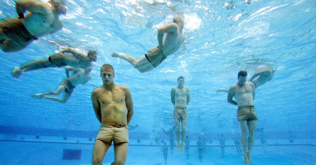 Survival tips: Escape skills drown when tied up