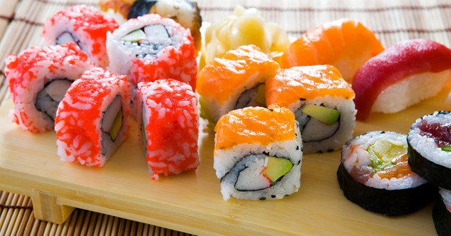 Sushi is world famous and the birth coincidentally