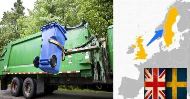 Sweden imports rubbish from other countries due to an overly efficient recycling system