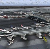 Sweden's main airport is paralyzed by a snowstorm