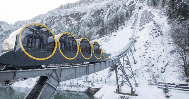 Switzerland launches the world's steepest railway