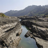 Taiwan gorge suddenly appeared, disappearing fast record