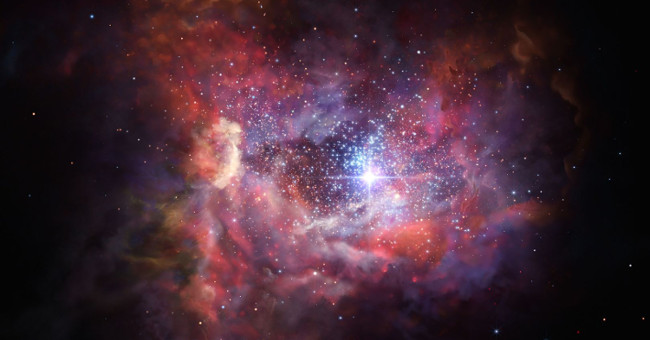 Take a picture of the first gleam in the universe