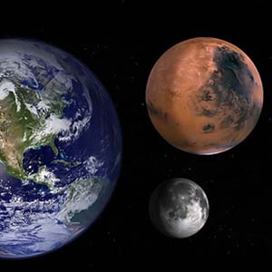 Take color photos for Mars