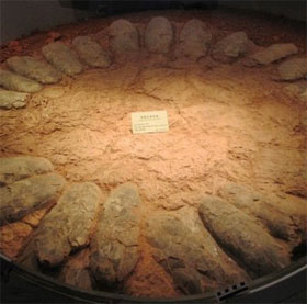 Talent of dinosaurs when hatching eggs