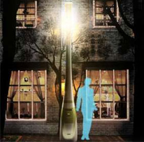 'Talking' street lamps