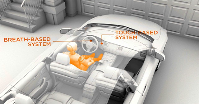 Technology detects drunk drivers for 1 second