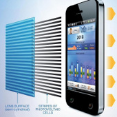 Technology helps smartphones self-charge the sun