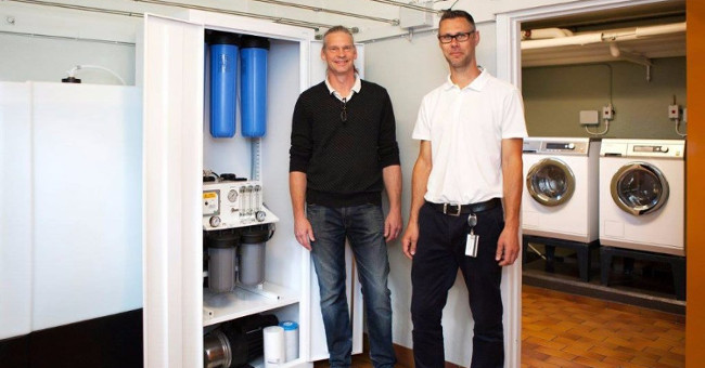 Technology helps wash clothes without washing powder or any bleach