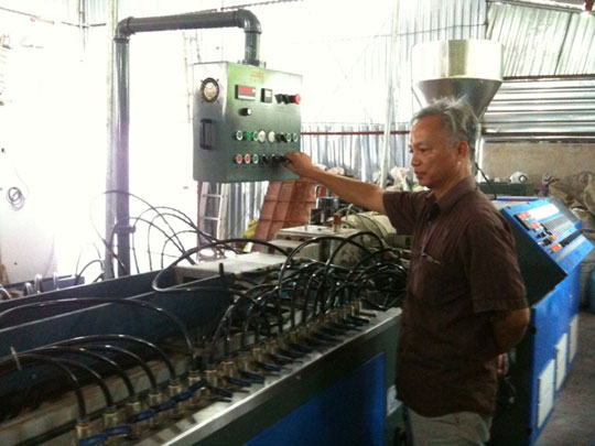 Technology to turn rice husk into ... wood