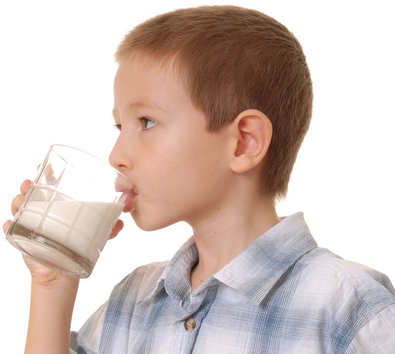 Teenagers drink a lot of milk is not good