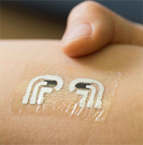 Temporary tattoos that measure blood sugar do not need to take blood