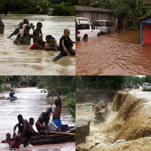 Tens of thousands of flooded Mozambican people