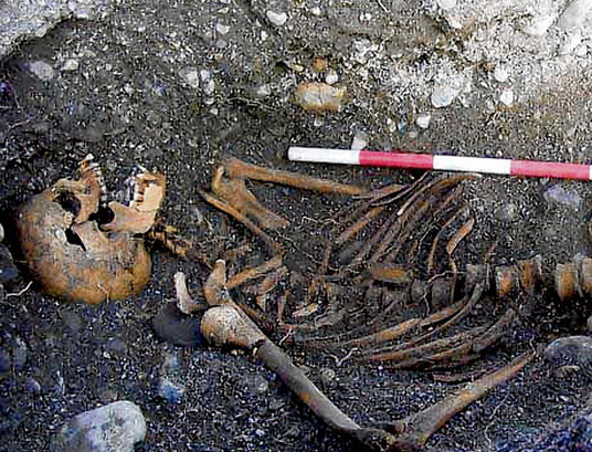 Terrifying story related to the skeleton 1000 years