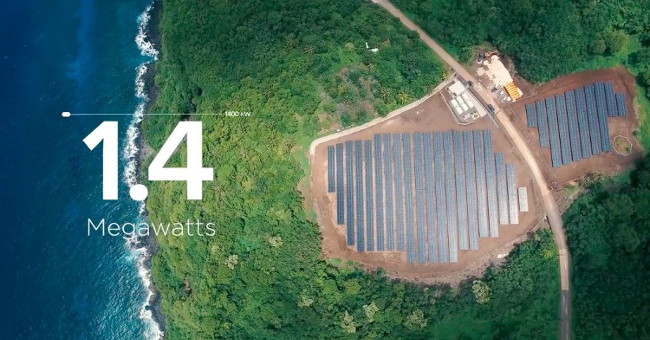 Tesla provides solar power to the entire Samoa archipelago