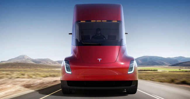 Tesla's electric truck: without rearview mirror, running 800km on a single charge
