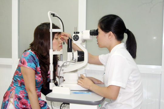 Test of stem cells for the blind