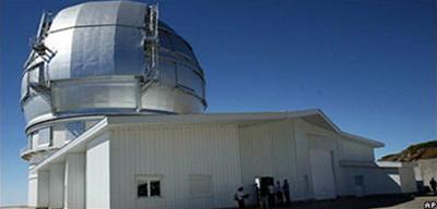 Test the world's largest mirror telescope