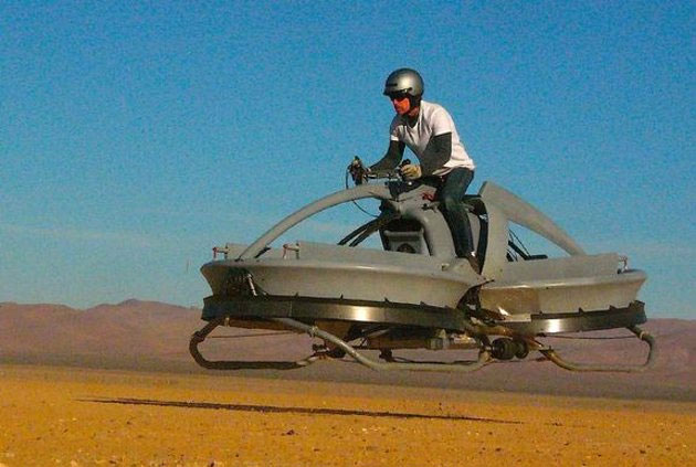 Test vehicles flying