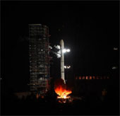 Testing the technology of the lunar exploration ship back to Earth