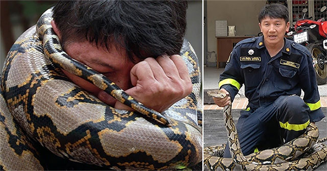 Thai firefighters show how to respond when strangled