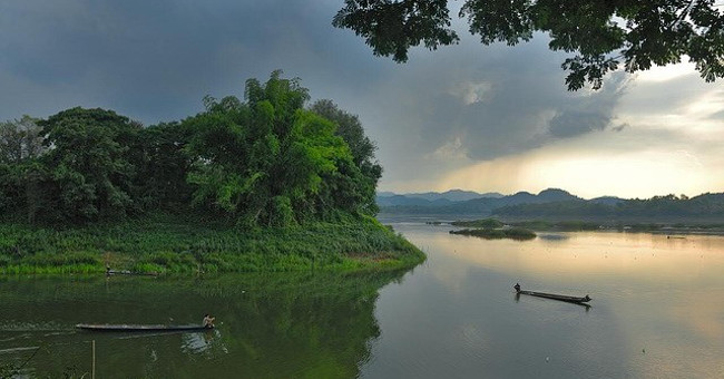 Thailand studies a flow of a tributary of the Mekong