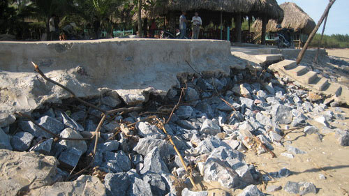 Thanh Hoa: Sam Son sea penetrates strongly into the mainland
