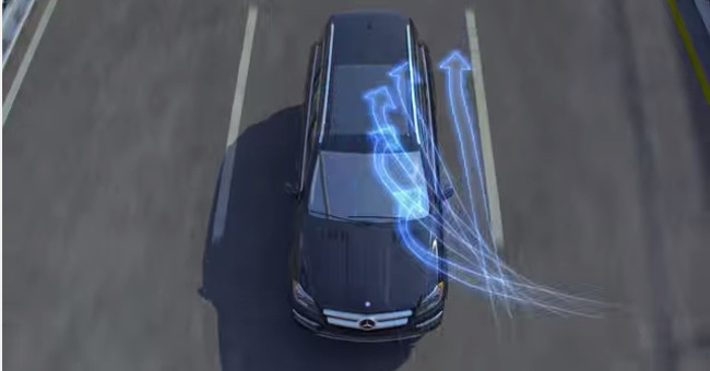 Thanks to this technology, Mercedes-Benz is not afraid of the wind