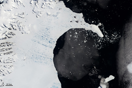 The 12,000-year-old ice shelf is about to disappear