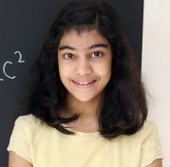 The 12-year-old girl has an IQ score that surpasses Albert Einstein and Stephen Hawking