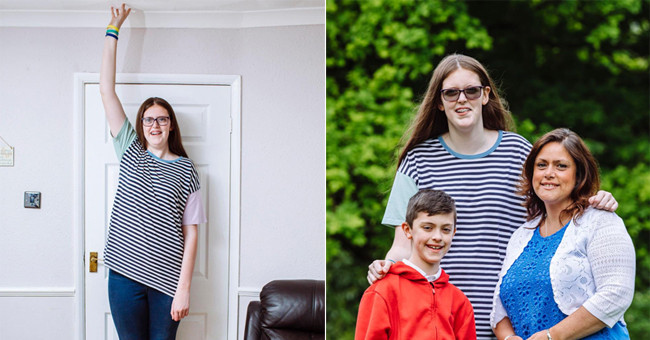 The 12-year-old girl set the highest record in the world