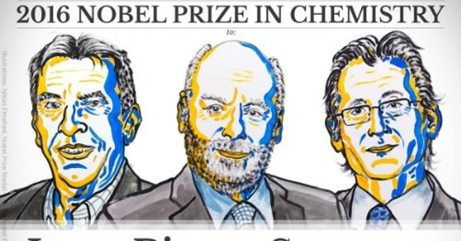 The 2016 Nobel Prize in Chemistry goes back to the trio