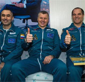 The 34th international fleet from ISS on Earth is safe
