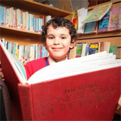 The 4-year-old boy has an IQ of Einstein genius