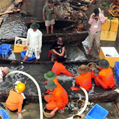 The 700-year-old ship was almost intact on the seabed