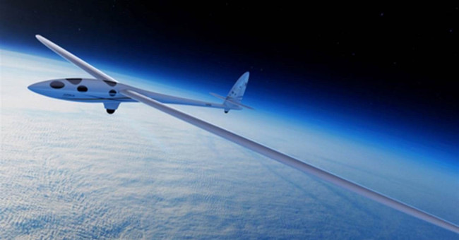 The aircraft without an engine can still reach a height of 27,000m