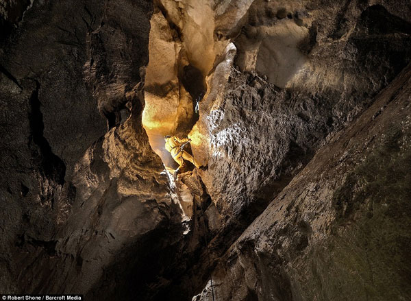 The 'alien' world is underground