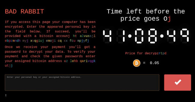 The appearance of new extortion code spread quickly