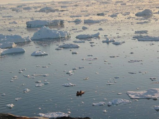 The Arctic ice sheet dropped a record