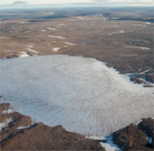 The Arctic temperature is the highest in 44,000 years
