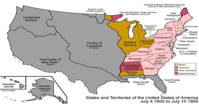 The area of ​​America has doubled out just by the summer