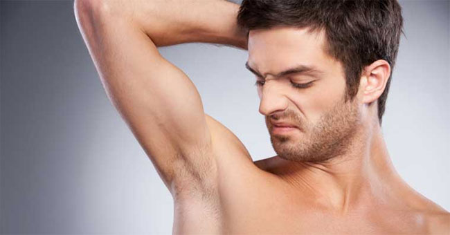 The armpit smell also becomes a weapon of