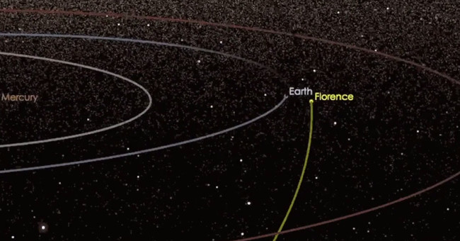 The asteroid more than 4km is about to cross the Earth