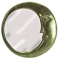 The back of the mirror is silver or mercury?