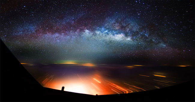 The beautiful and incredibly magical moments of the sky