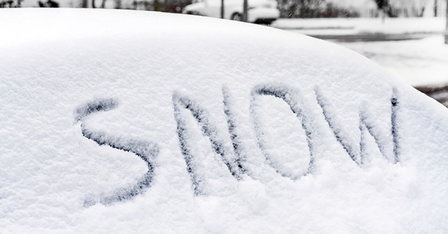 The best time to eat snow safely