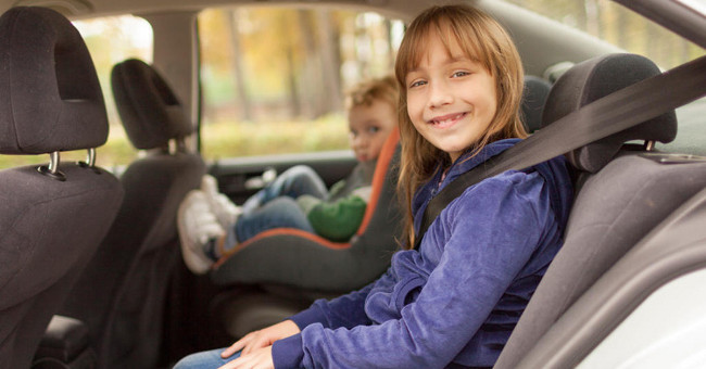 The best way to ensure safety for children when traveling