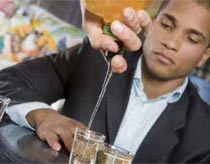 The bigger the music, the more you drink