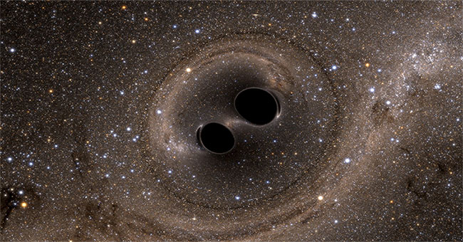 The biggest black hole collision is 9 billion light-years away